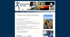 Desktop Screenshot of manniskapavag.se